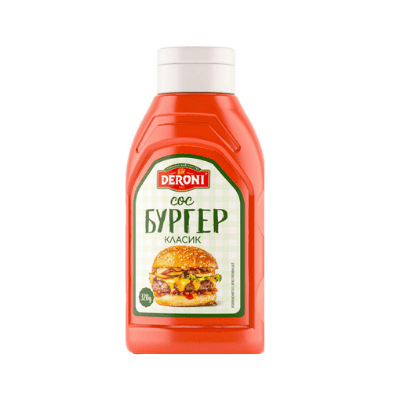 Класически сос Дерони за бургер 320гр