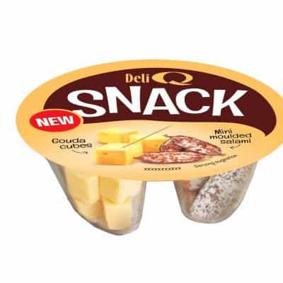 Снак гауда и мини салами 100гр