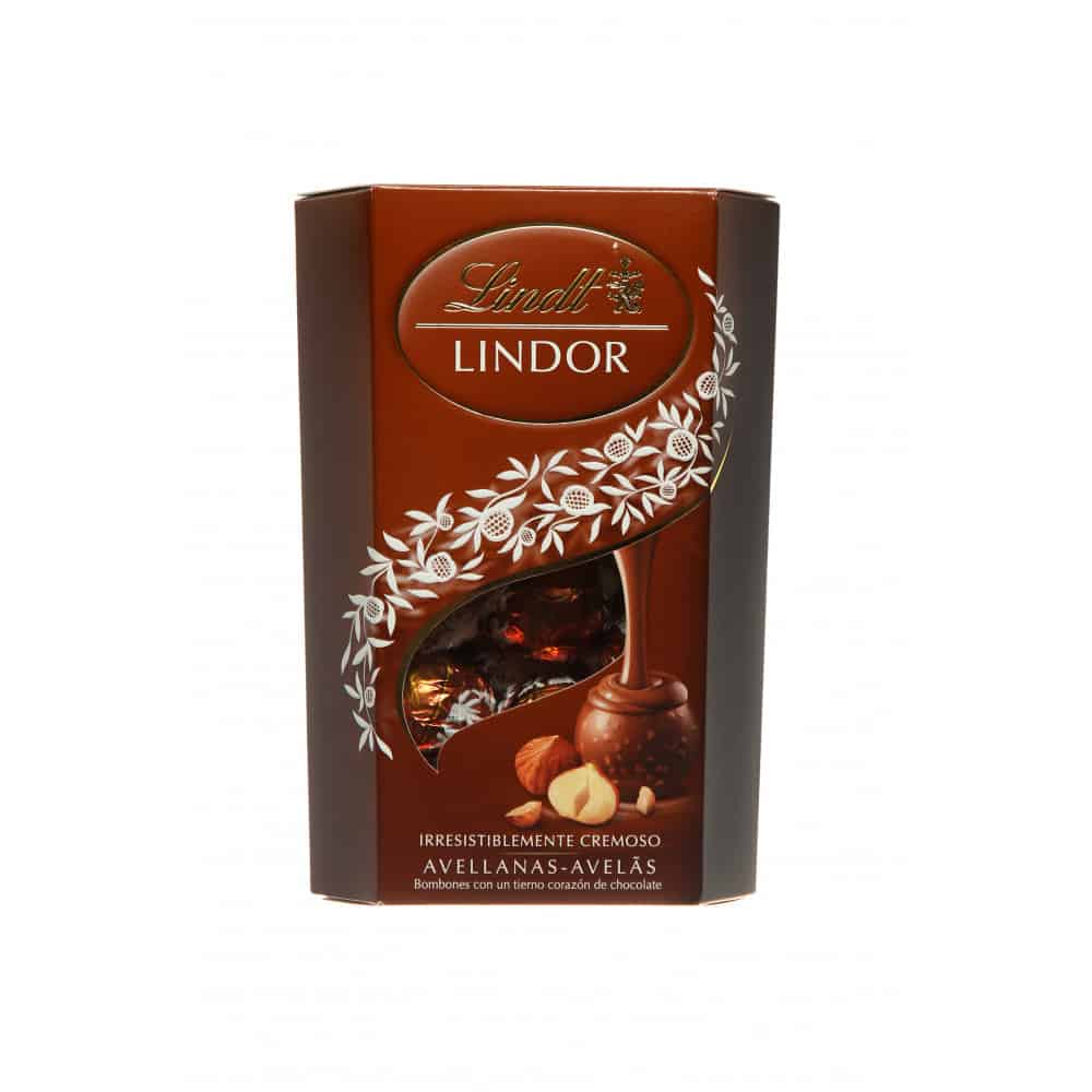 Шоколадови Бонбони Lindt Корнет Лешник 200гр