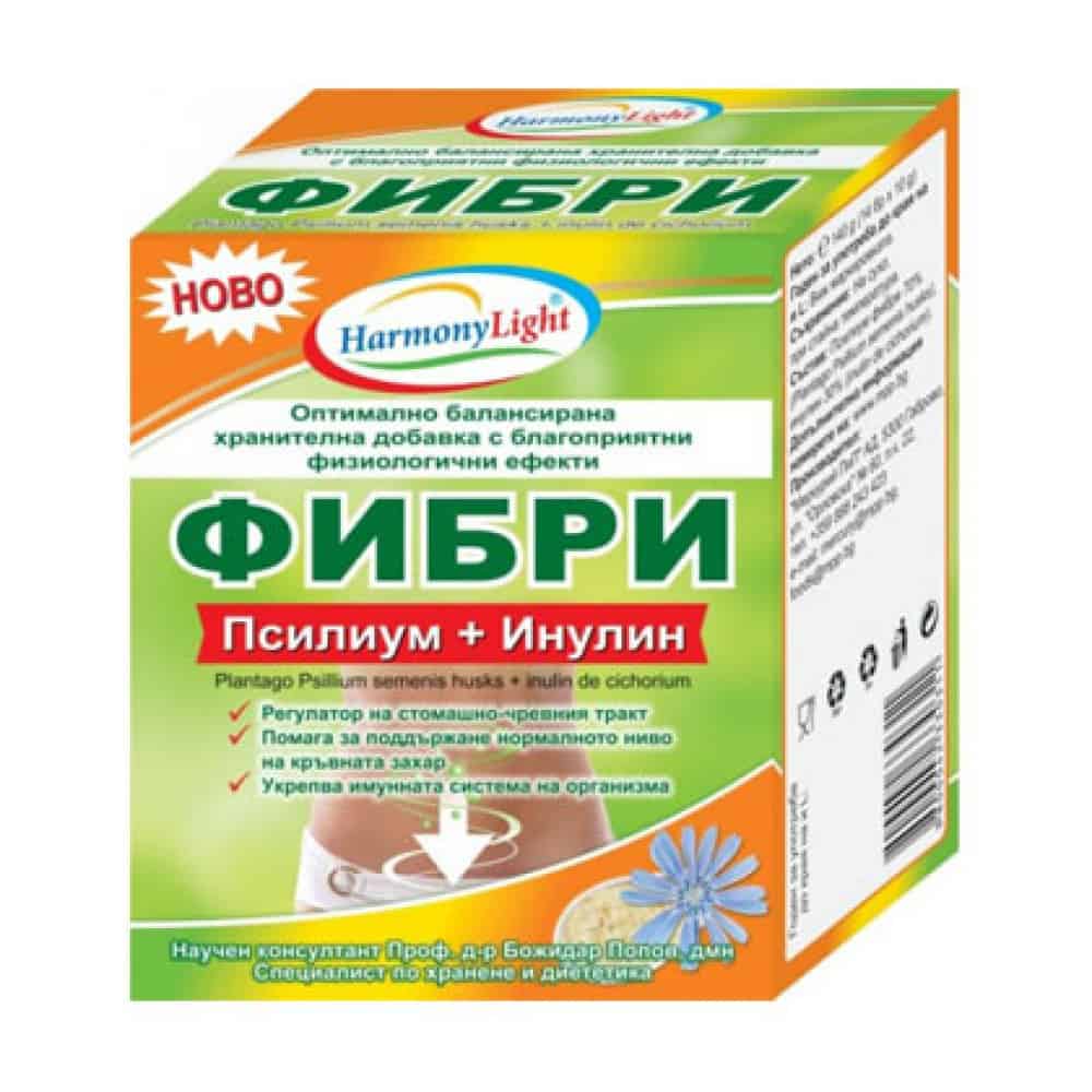 Фибри Псилиум+Инулин Harmony 140гр