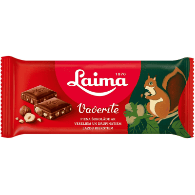 Шоколад vaverite катеричка млечен 90гр