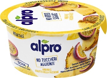 Соев продукт Alpro ананас и маракуя 135 гр