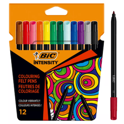 Флумастери BIC Intensity в 12 цвята