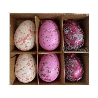 К-т великденски яйца pvc 6бр