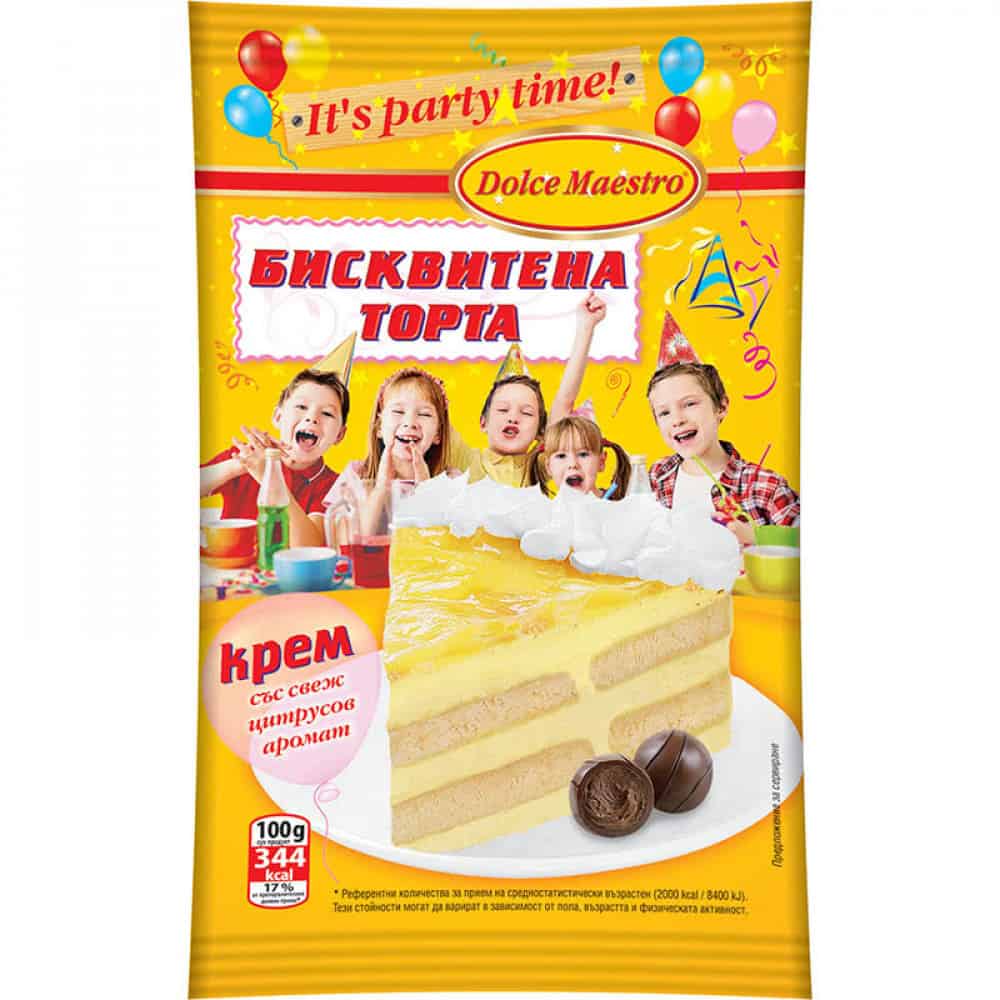 Крем Dolce Prima за Бискв.торта цитрус 70г