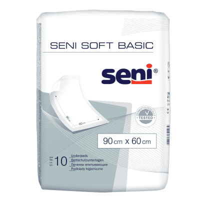 Хигиенна постелка Seni Soft 90/60, 10 броя
