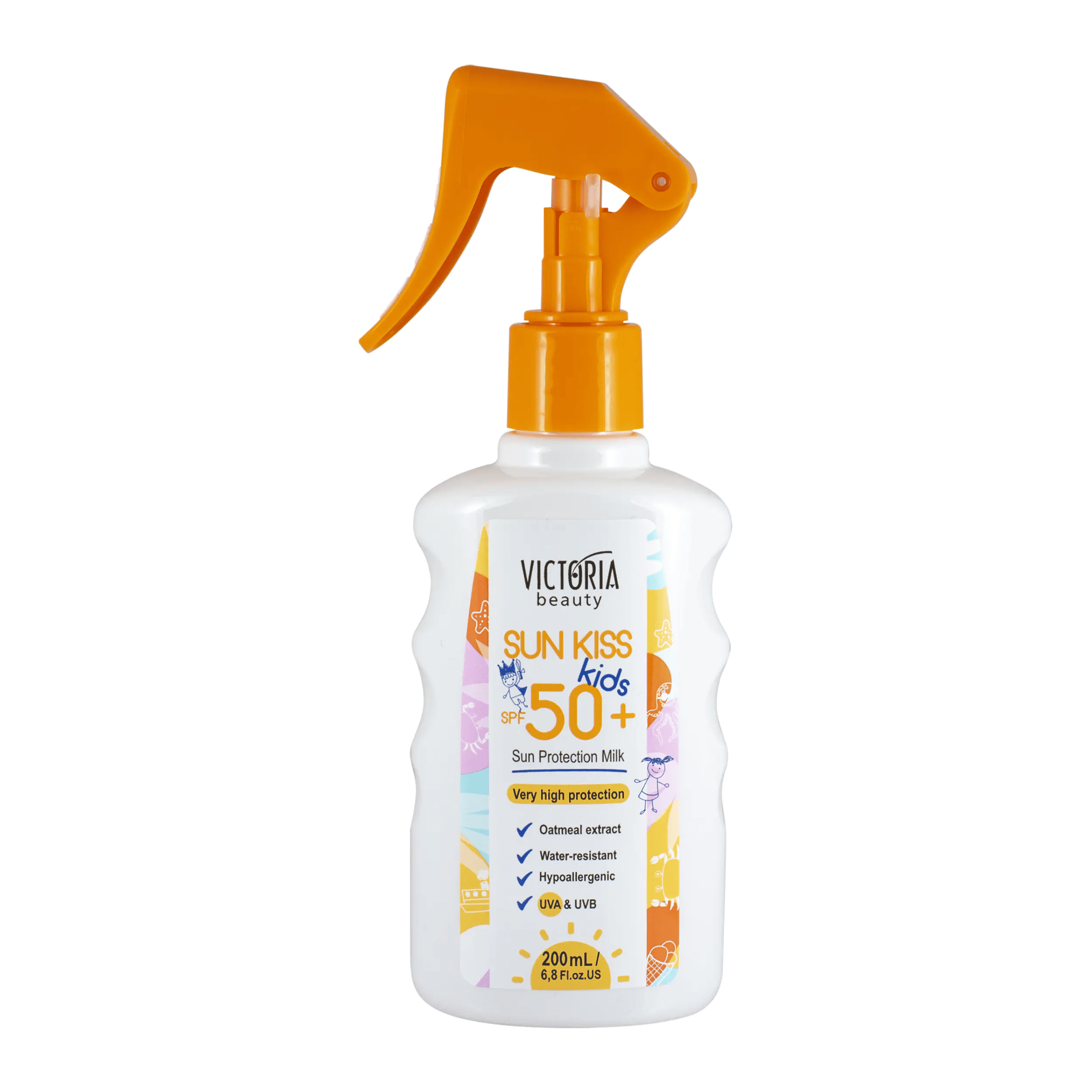 Мляко слънцез.VB Sun kiss SPF50 200мл