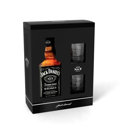 Уиски Jack Daniel`s 0.7л + 2 чаши