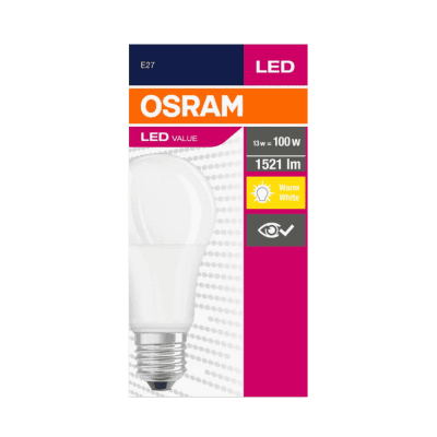 Led крушка  1521lm/827 Е27 жълта светлина 