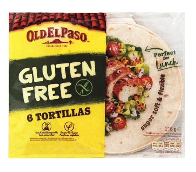 Тортила без глутен Old el paso 216гр