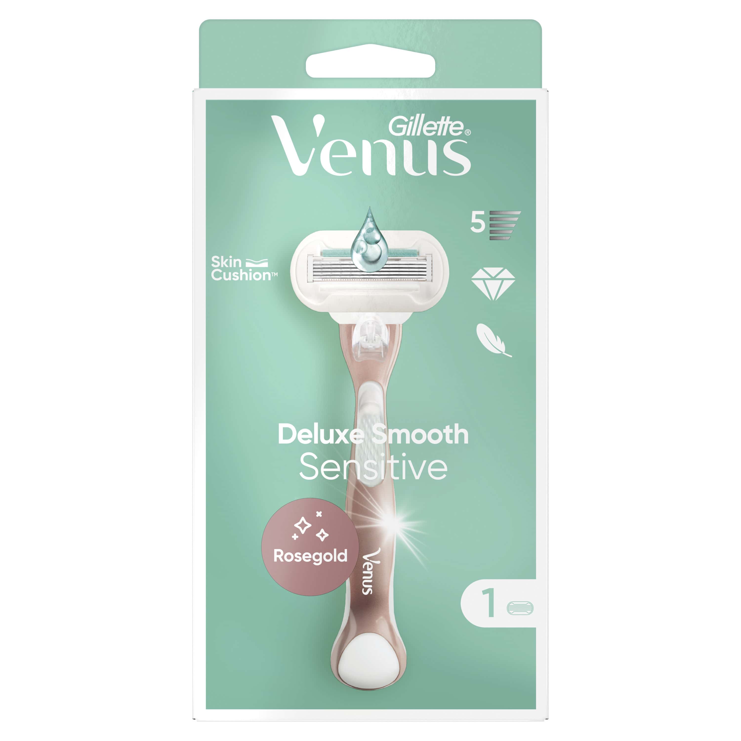 Самобр.Gillette Venus rosegold 1бр+1ножче