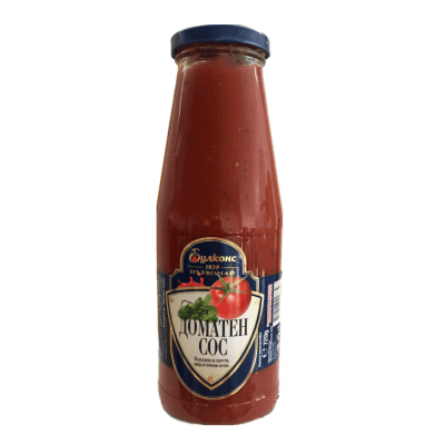 Доматен сос Първомай босилек 720гр