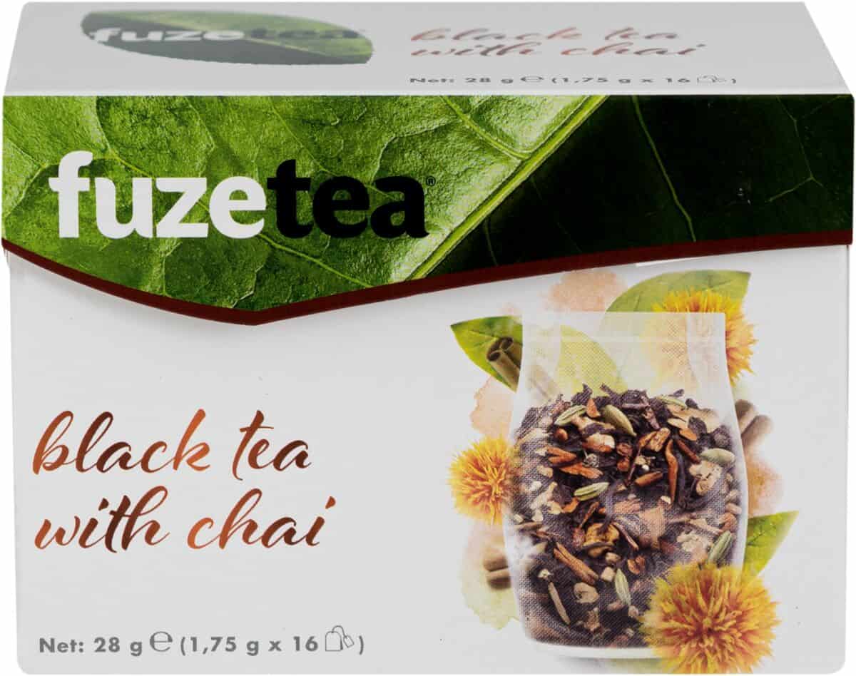 Чай Fuzetea Black Tea with Chai 16 броя