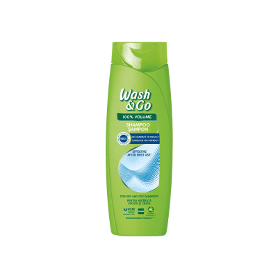 Ш-н Wash & Go п-в пърхот 180мл