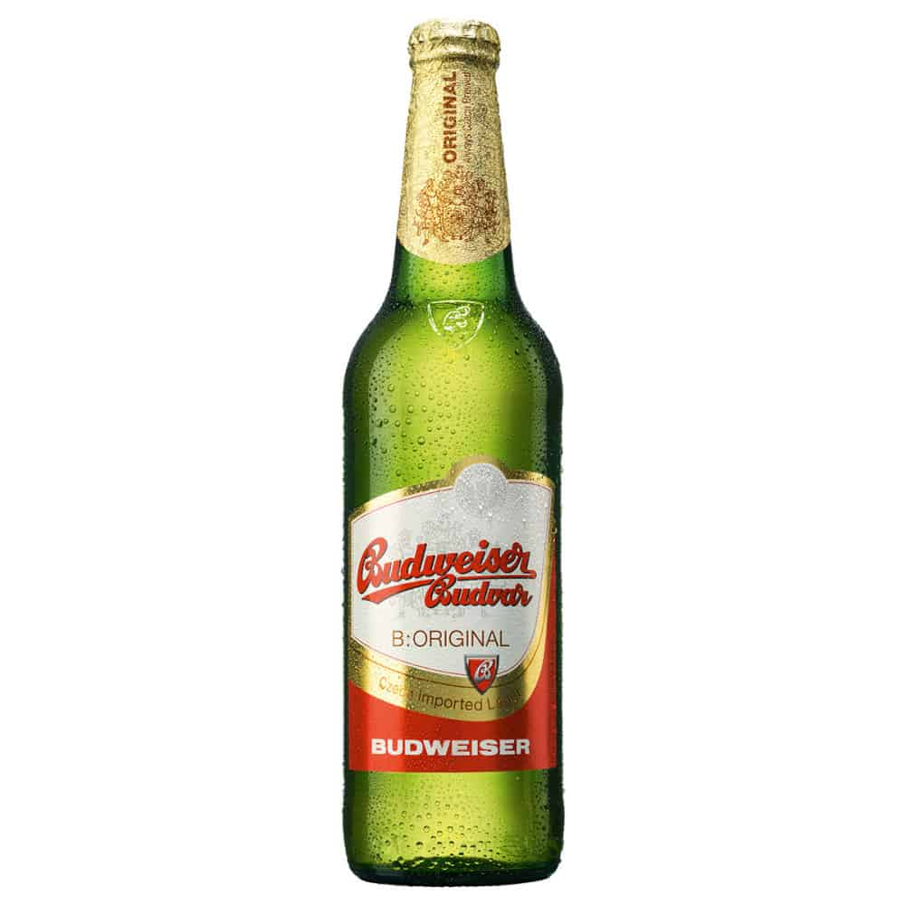 Бира Budweiser 0.5л + бутилка