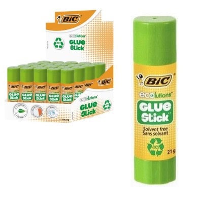 Сухо лепило BIC Glue Stick 21 гр./20 броя