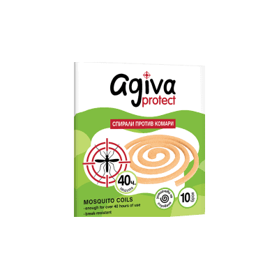 Спирала п/в комари Agiva 10бр
