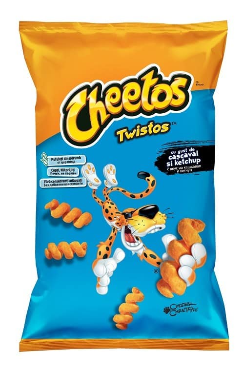 Снакс Cheetos кашкавал и кетчуп 70 гр