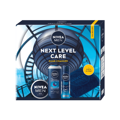 К-т Nivea Next level душ+крем+део+кърпа