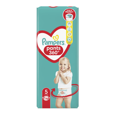Гащички Pampers JP S5 джун. 48бр