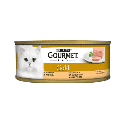 Храна Gourmet gold, пастет от пуйка 85 гр.