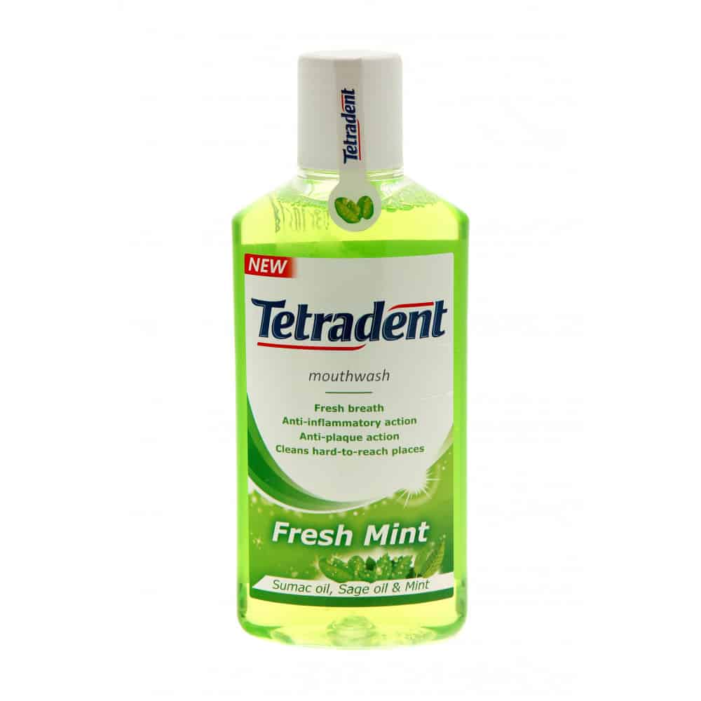 Вода за уста Tetradent Мента 250мл