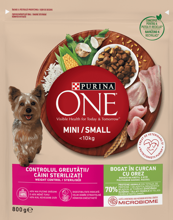 Храна Purina One пуйка и ориз 800 гр