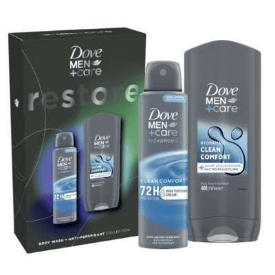 К-т Dove Men+Care Clean Comfort, 2 части