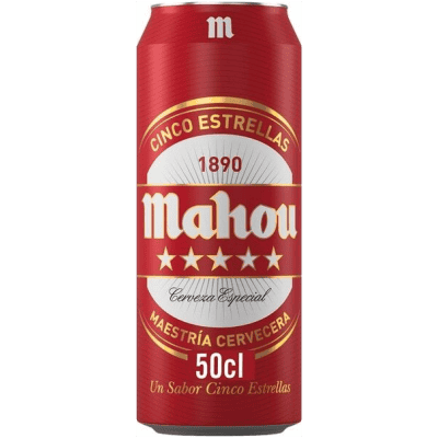 Бира Mahou кен 500мл