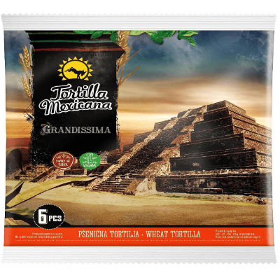 Tortila Mexicana Grandissima 6бр/390гр