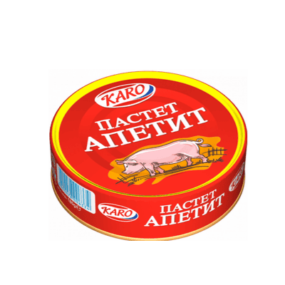 Пастет апетит свински Каро 180гр
