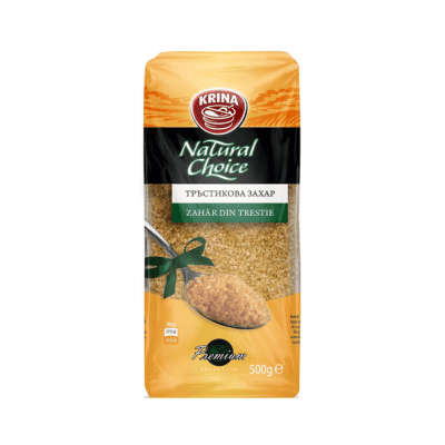 Тръстикова захар Krina 500гр 