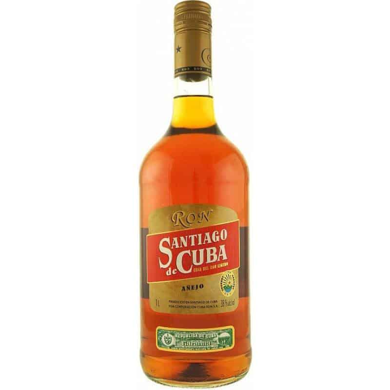 Ром Santiago de Cuba тъмен 1 л