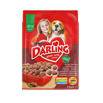 Храна за кучета Darling Adult, месо 3 кг