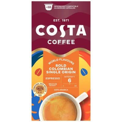 Кафе Costa Colombian Espresso капс 10бр