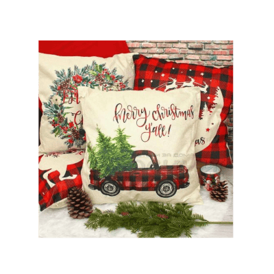 Декоративна коледна възглавница 45х45см