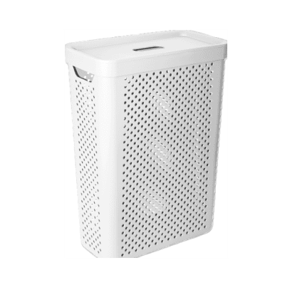 Кош simple бял 25л