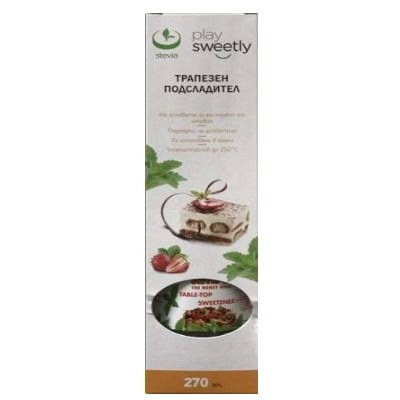 Трапезен подсладител Sweetly stevia 270 мл