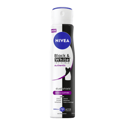 Дез.Nivea Invis.b&w Autentic 250мл