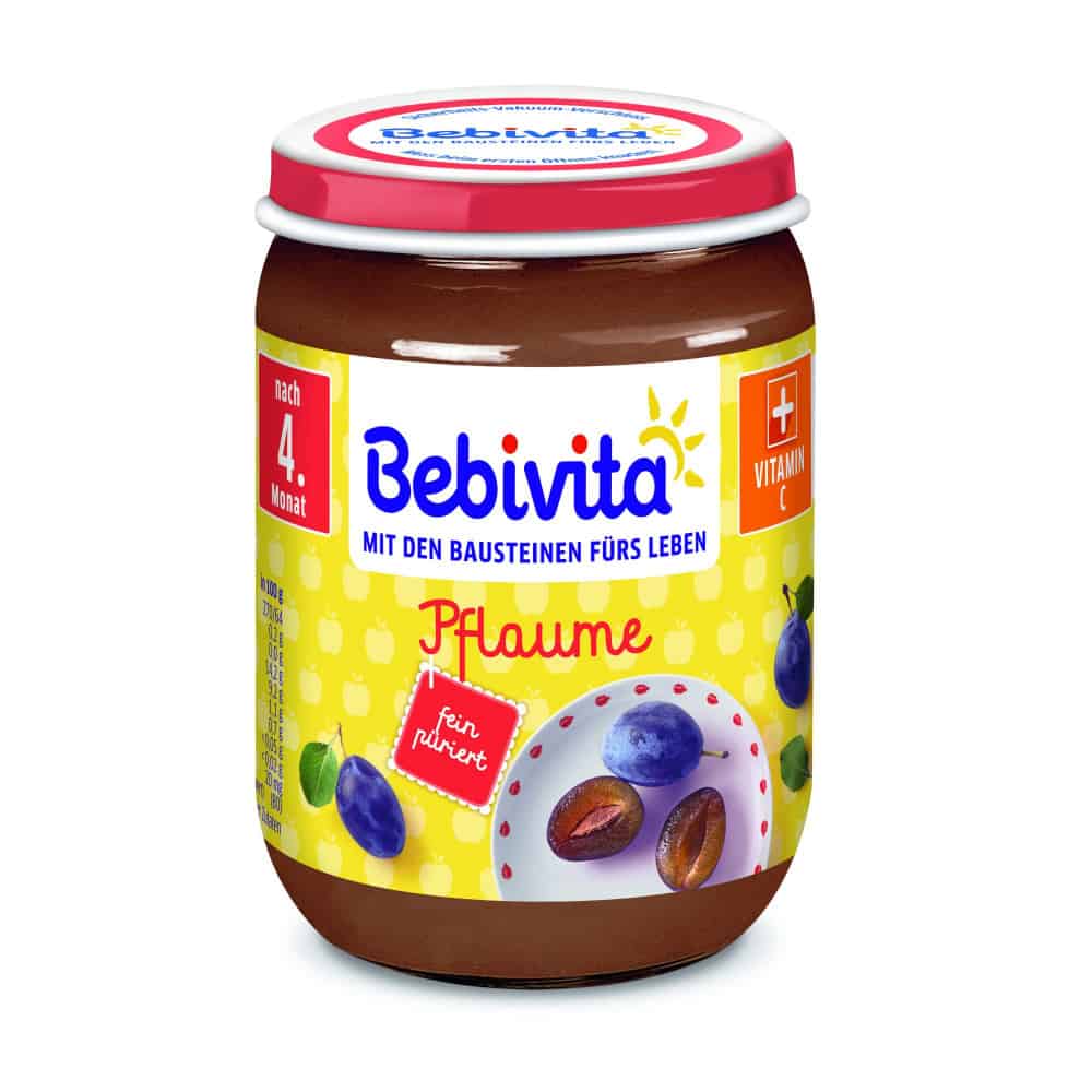 Пюре Bebivita, сливи, 190гр