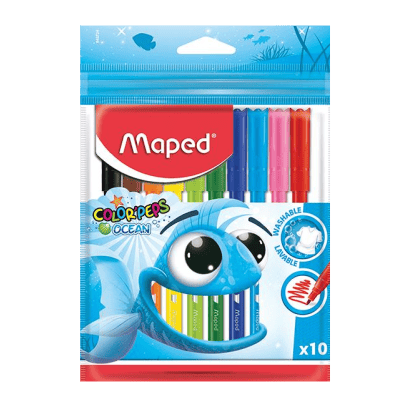 Флумастери Maped okeaн 10 цвята  2.20€