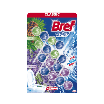 Т.ч.блокче Bref паур акт.Бор/Лаванд.4х50гр