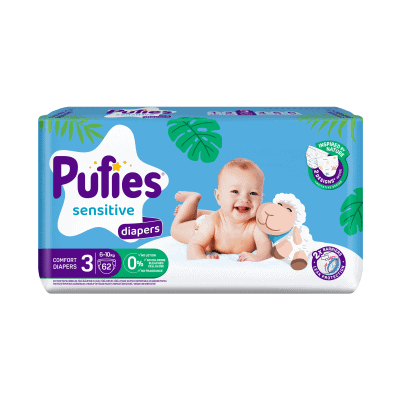 Пелени Pufies Sensitive Мainstr.3-62бр