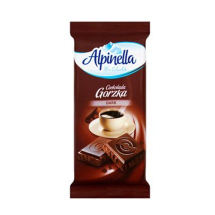 Натурален шоколад Alpinella 90гр