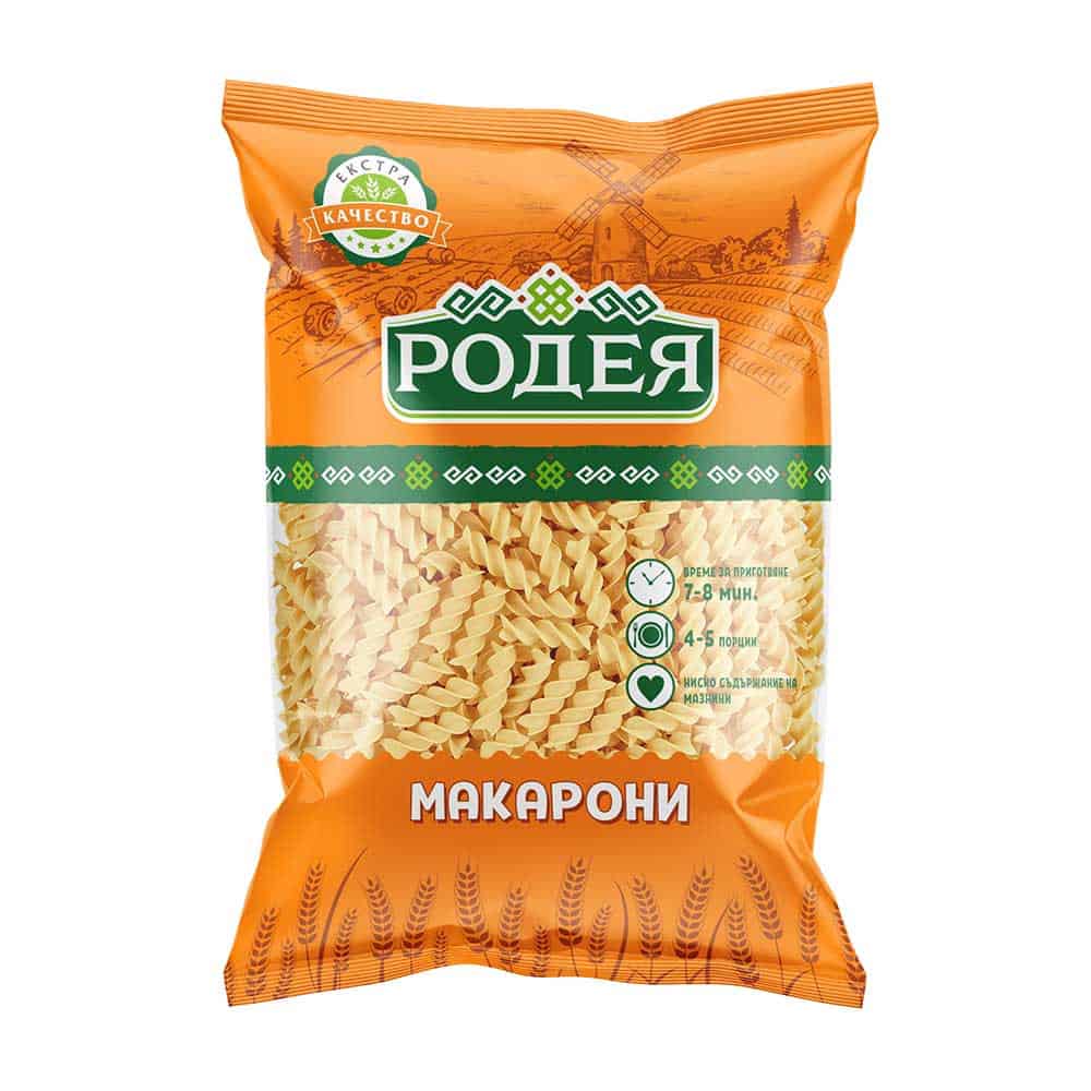 Макарони спирали Родея 350 гр