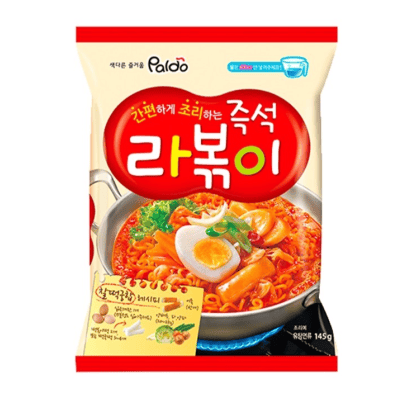 Рамен с оризови нудли rabokki 135гр палдо