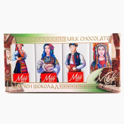 Шоколад Milete Носии 80 гр (4 бр х20гр)