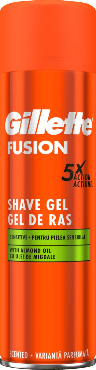 Гел за бръсн.Gillette Fusion Sens. 200мл