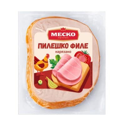 Пилешко филе Меско слайс 190 гр