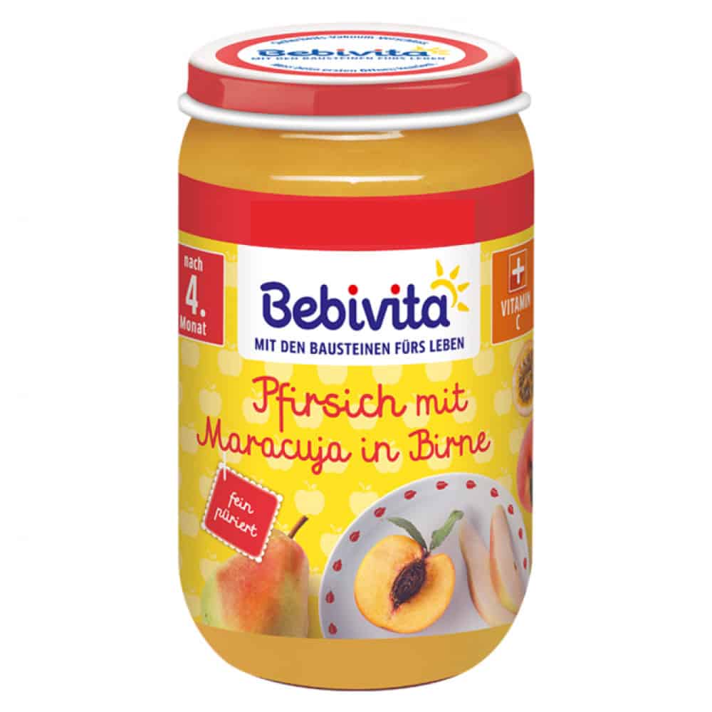 Пюре Bebivita, праскови, 190гр